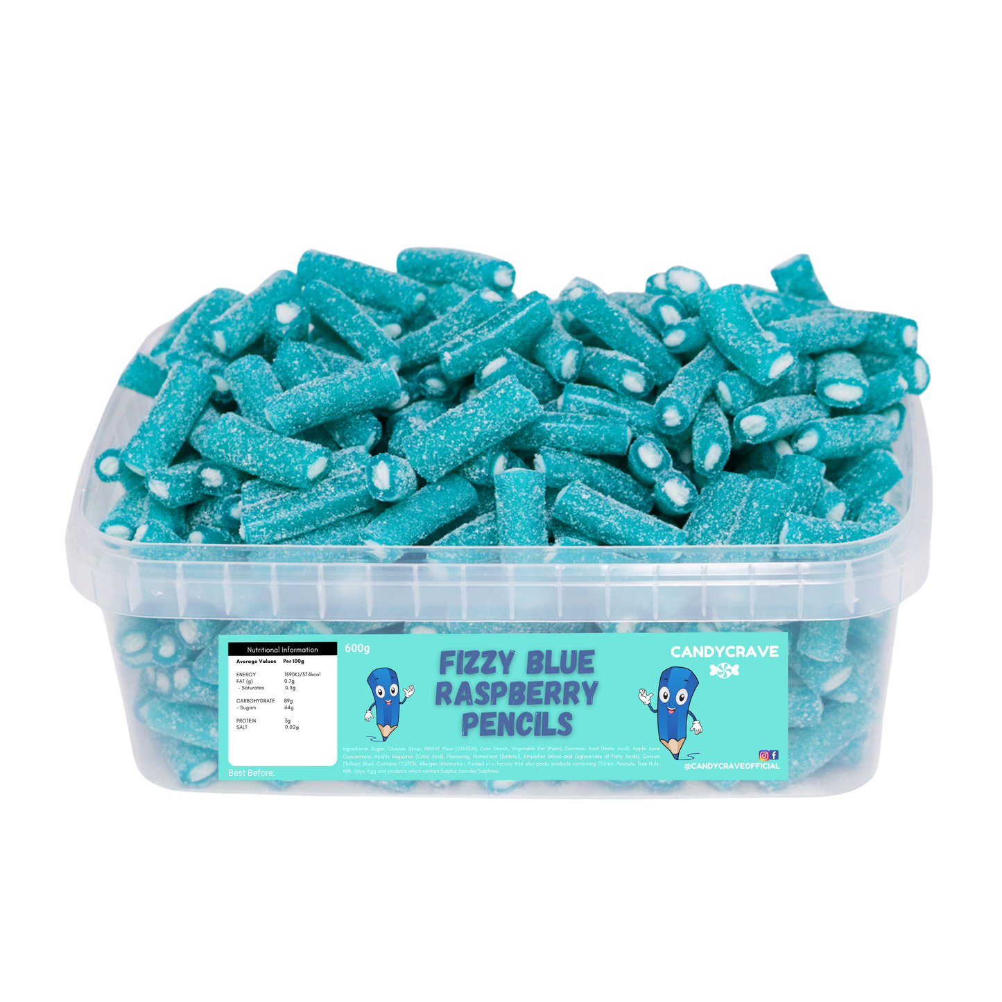 Fizzy 600g Tubs