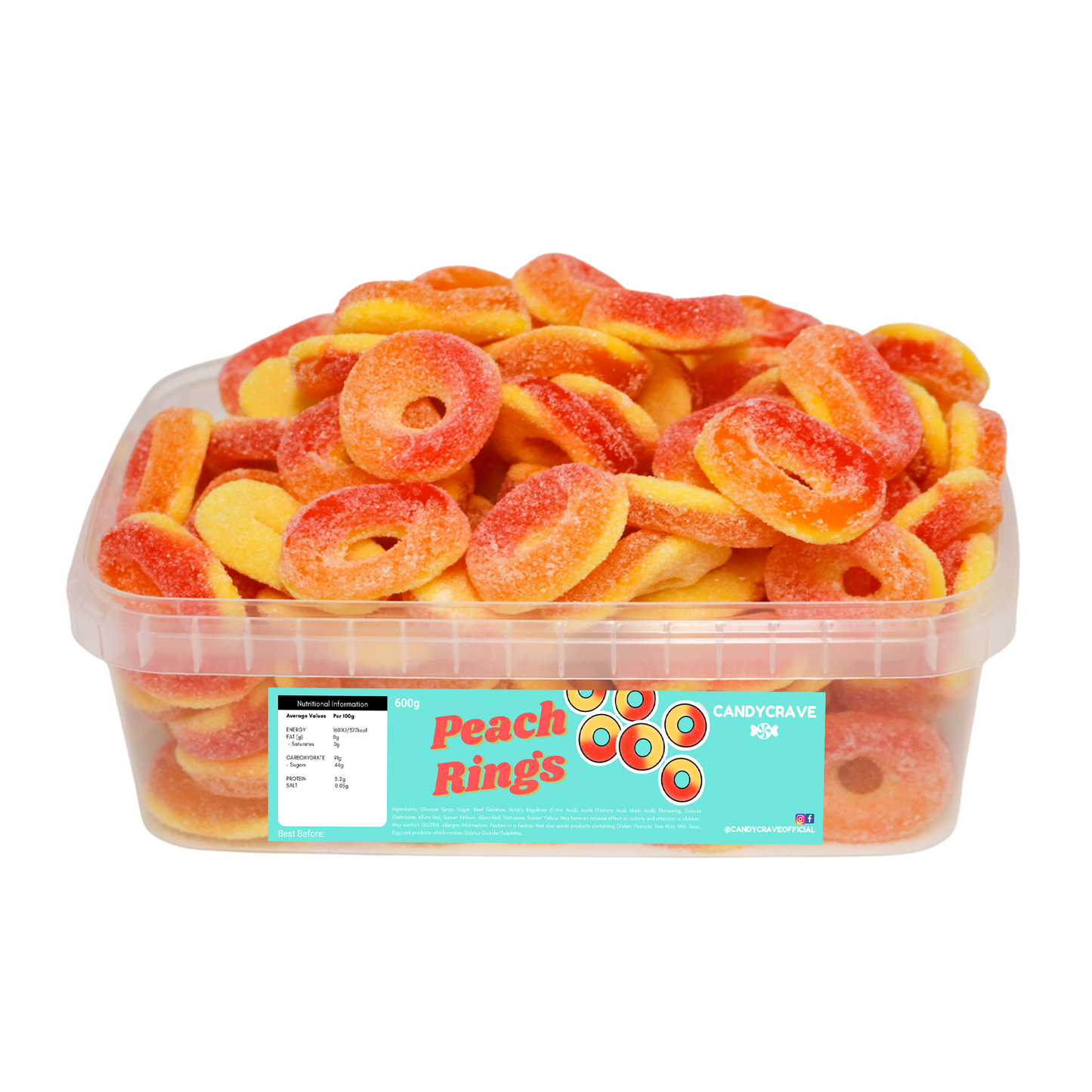Sour, sugared & Other 600g Tubs