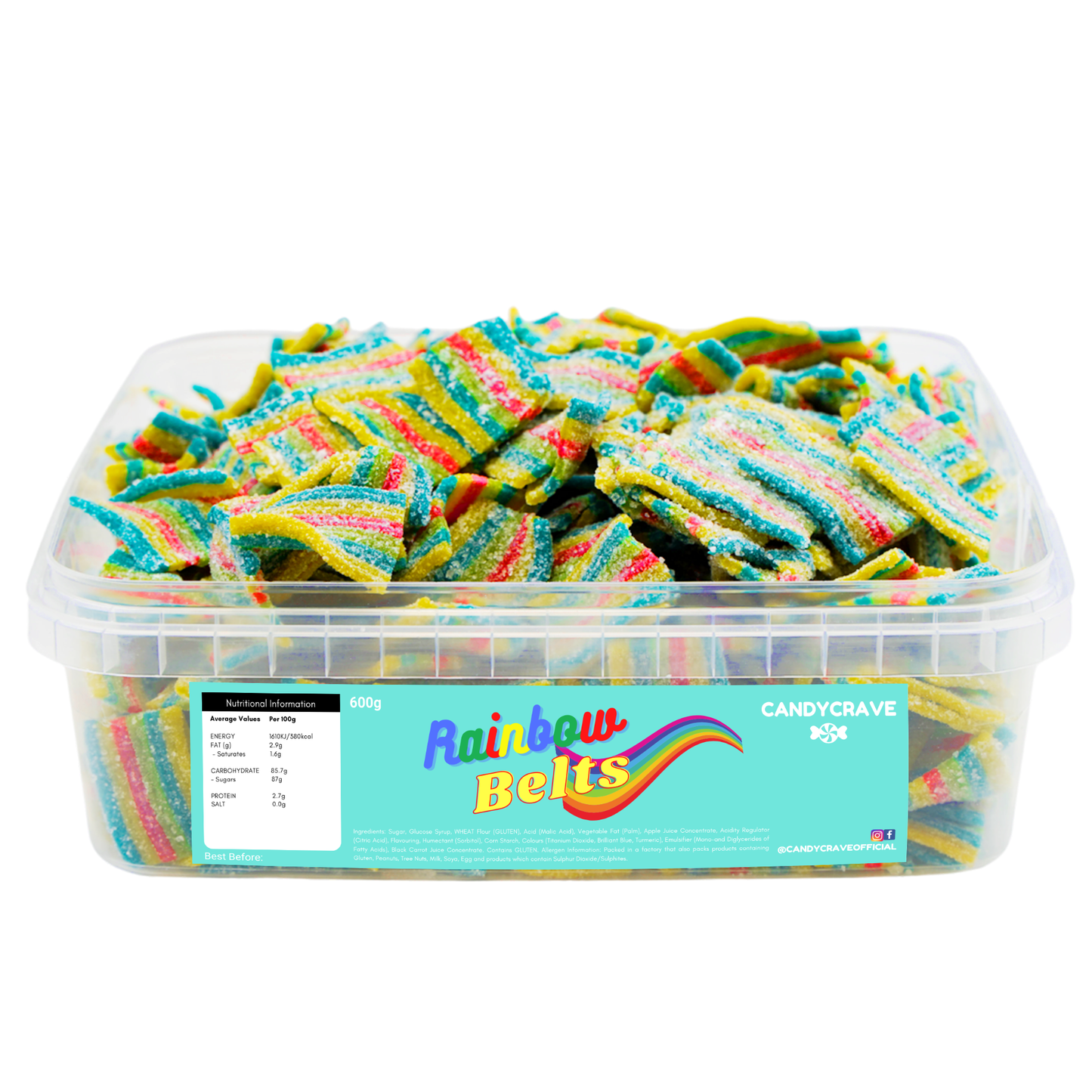 Sour, sugared & Other 600g Tubs