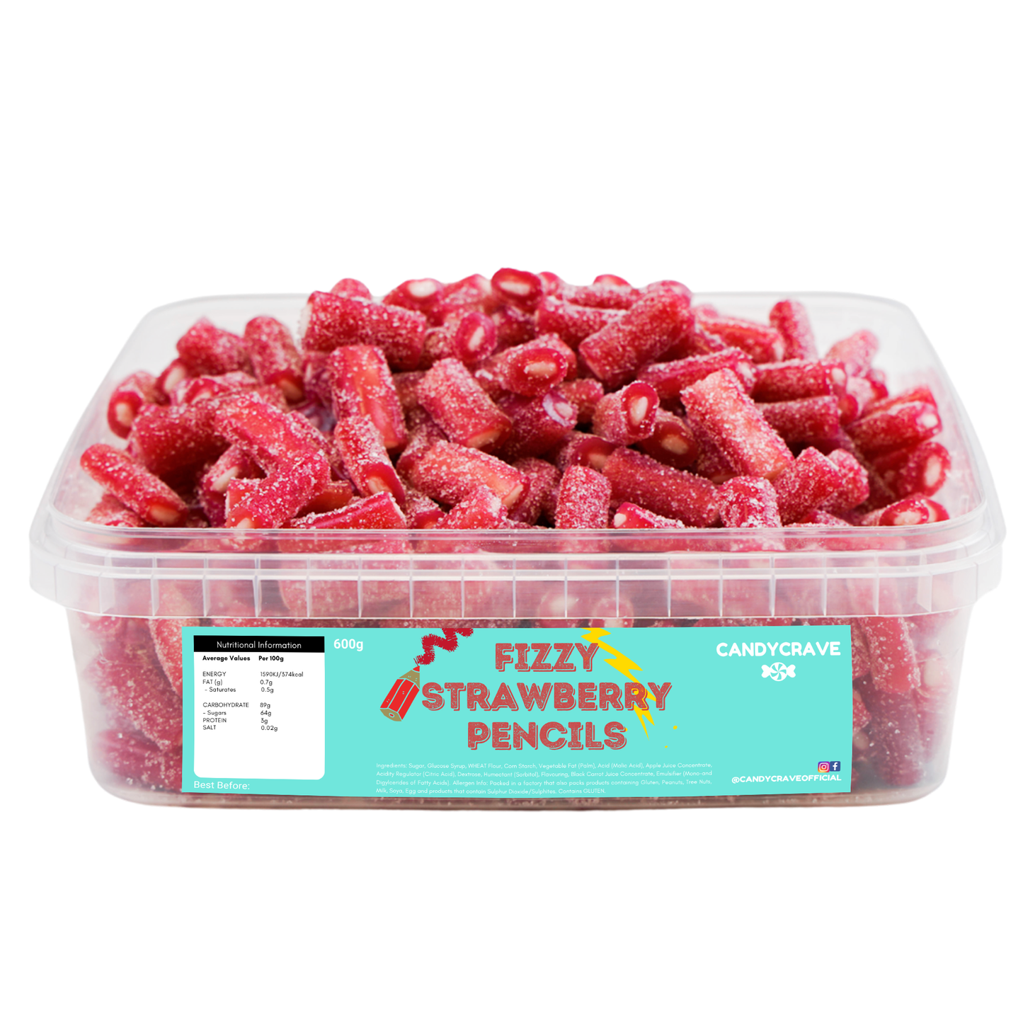 Fizzy 600g Tubs