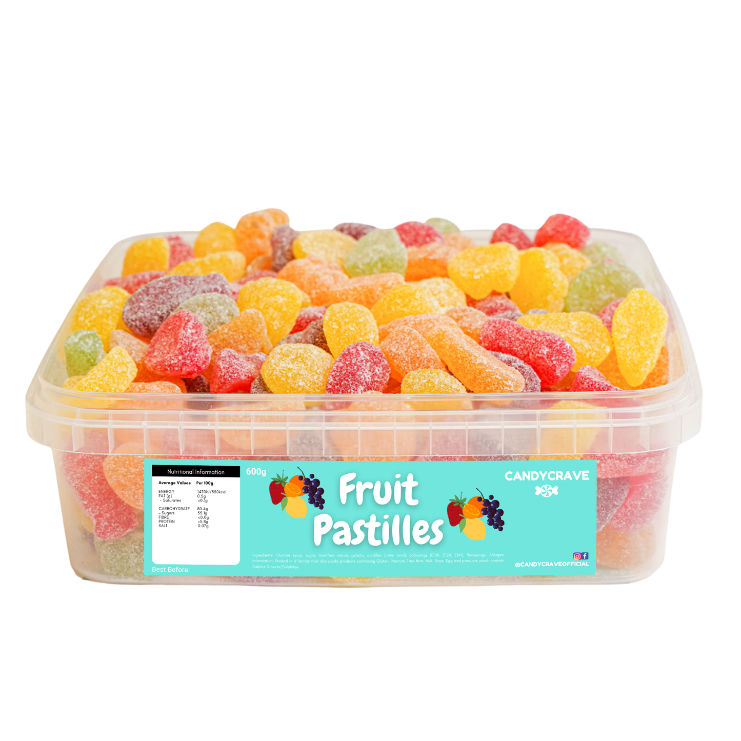 Sour, sugared & Other 600g Tubs