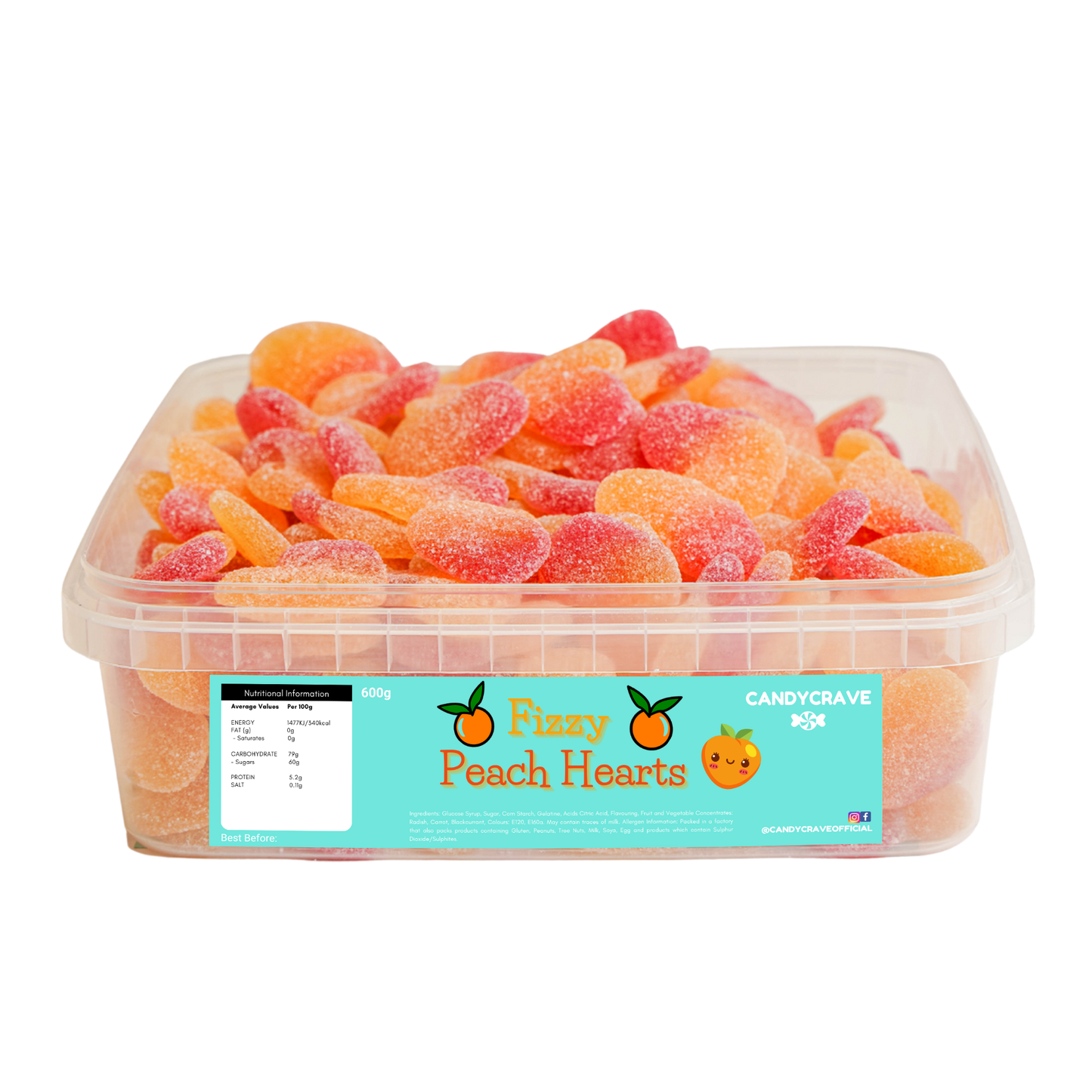 Fizzy 600g Tubs