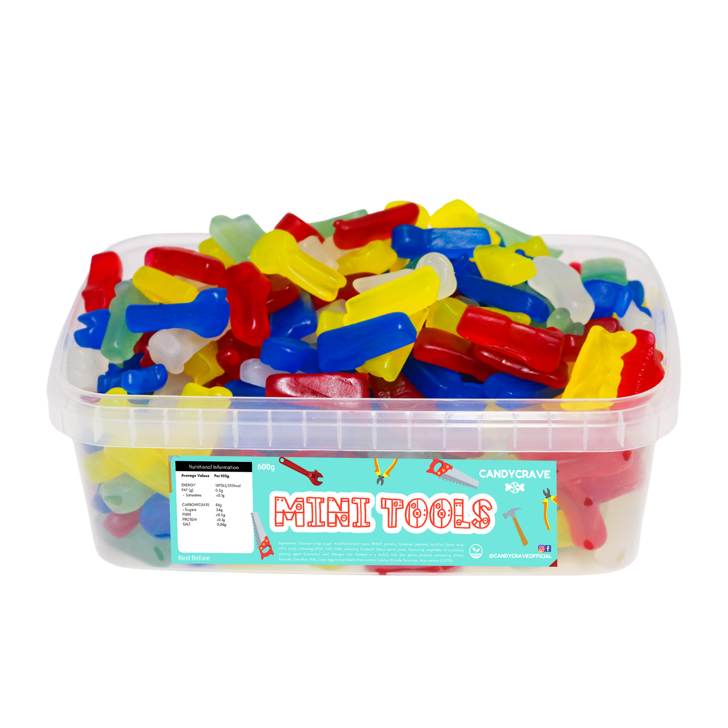 Jelly/Gummy 600g Tubs