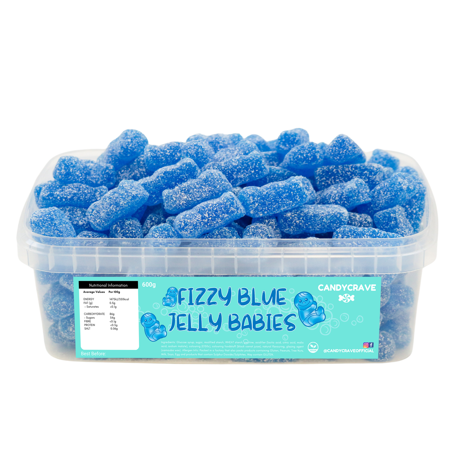 Fizzy 600g Tubs