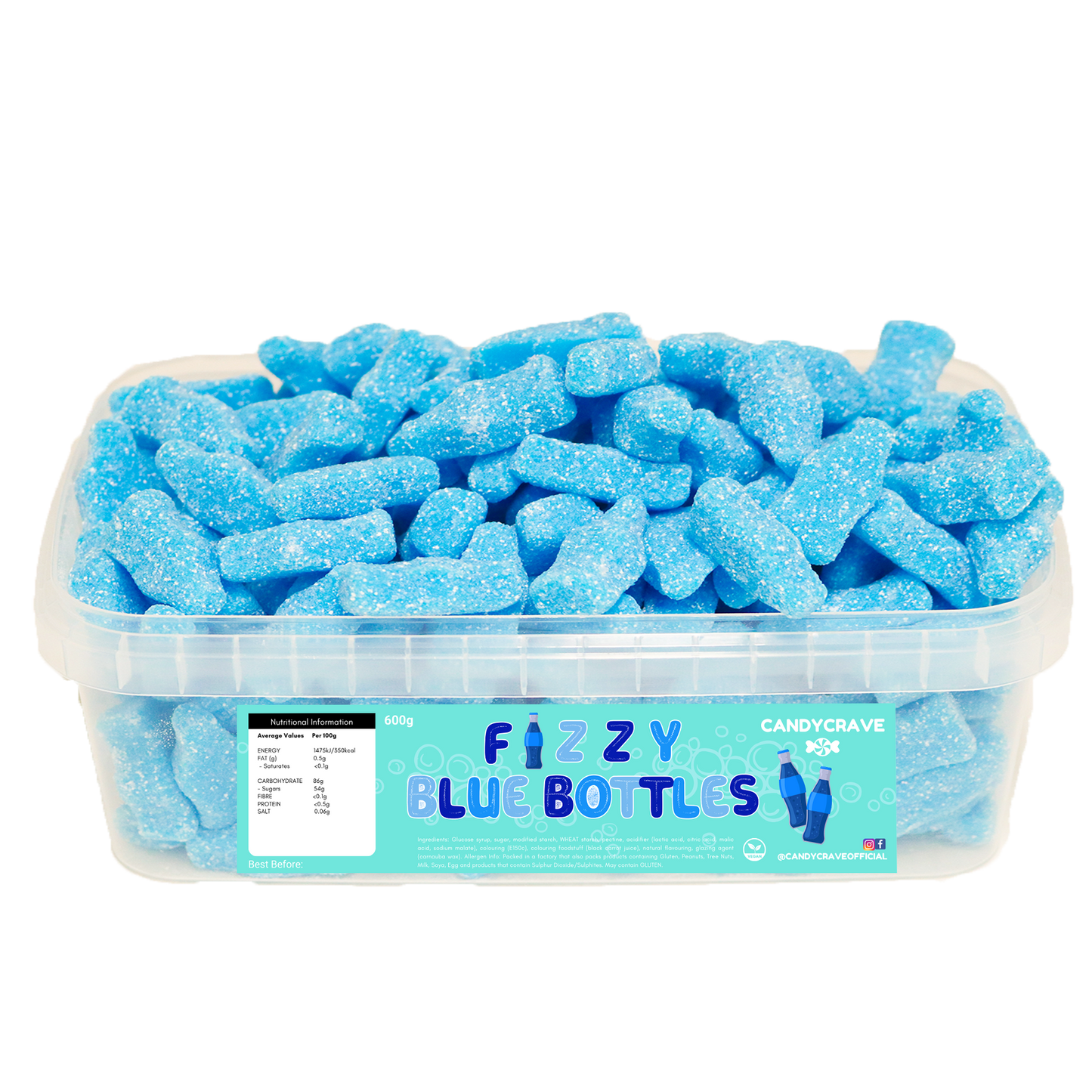 Fizzy 600g Tubs