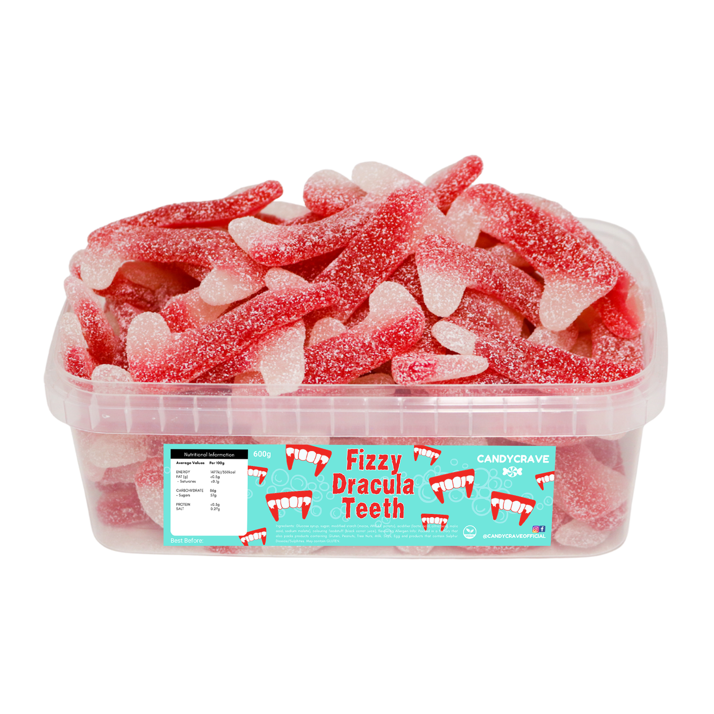 Fizzy 600g Tubs
