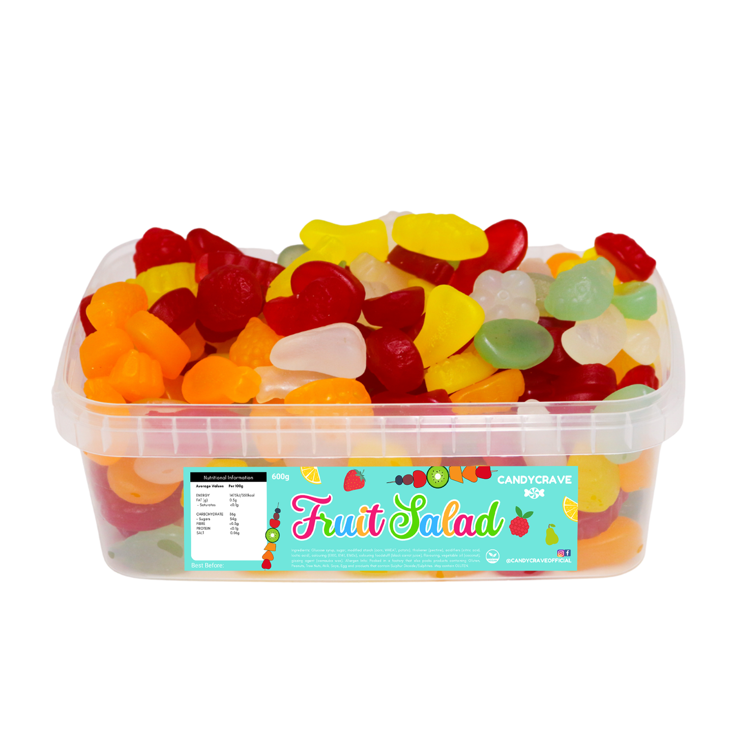 Jelly/Gummy 600g Tubs