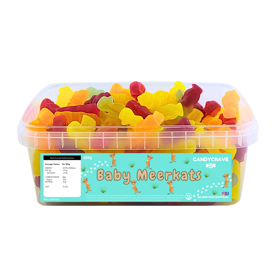 Jelly/Gummy 600g Tubs