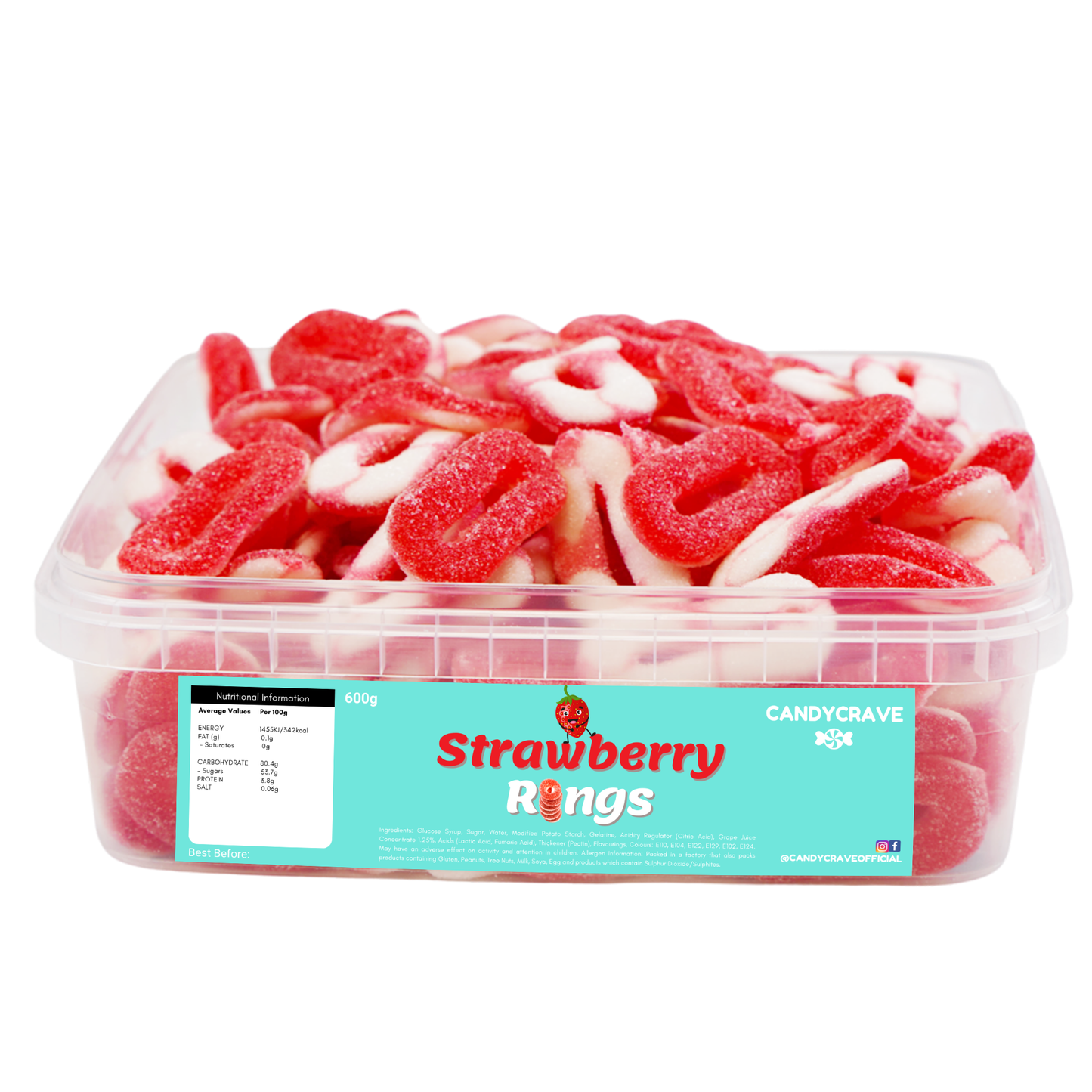 Sour, sugared & Other 600g Tubs