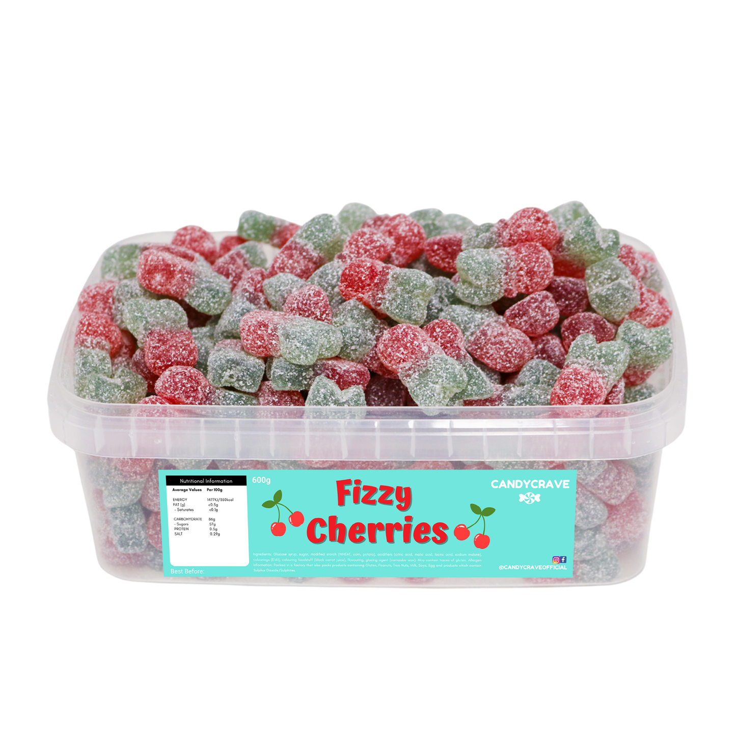 Fizzy 600g Tubs