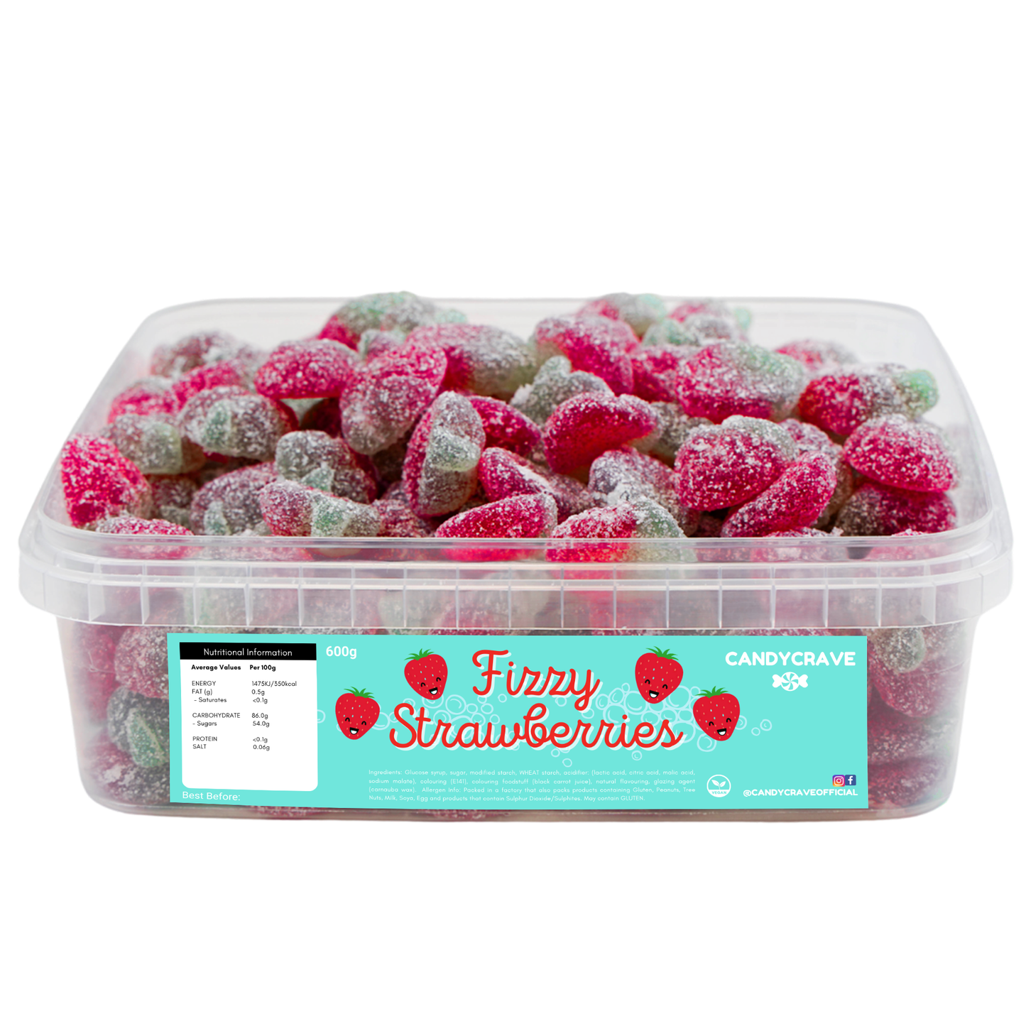 Fizzy 600g Tubs
