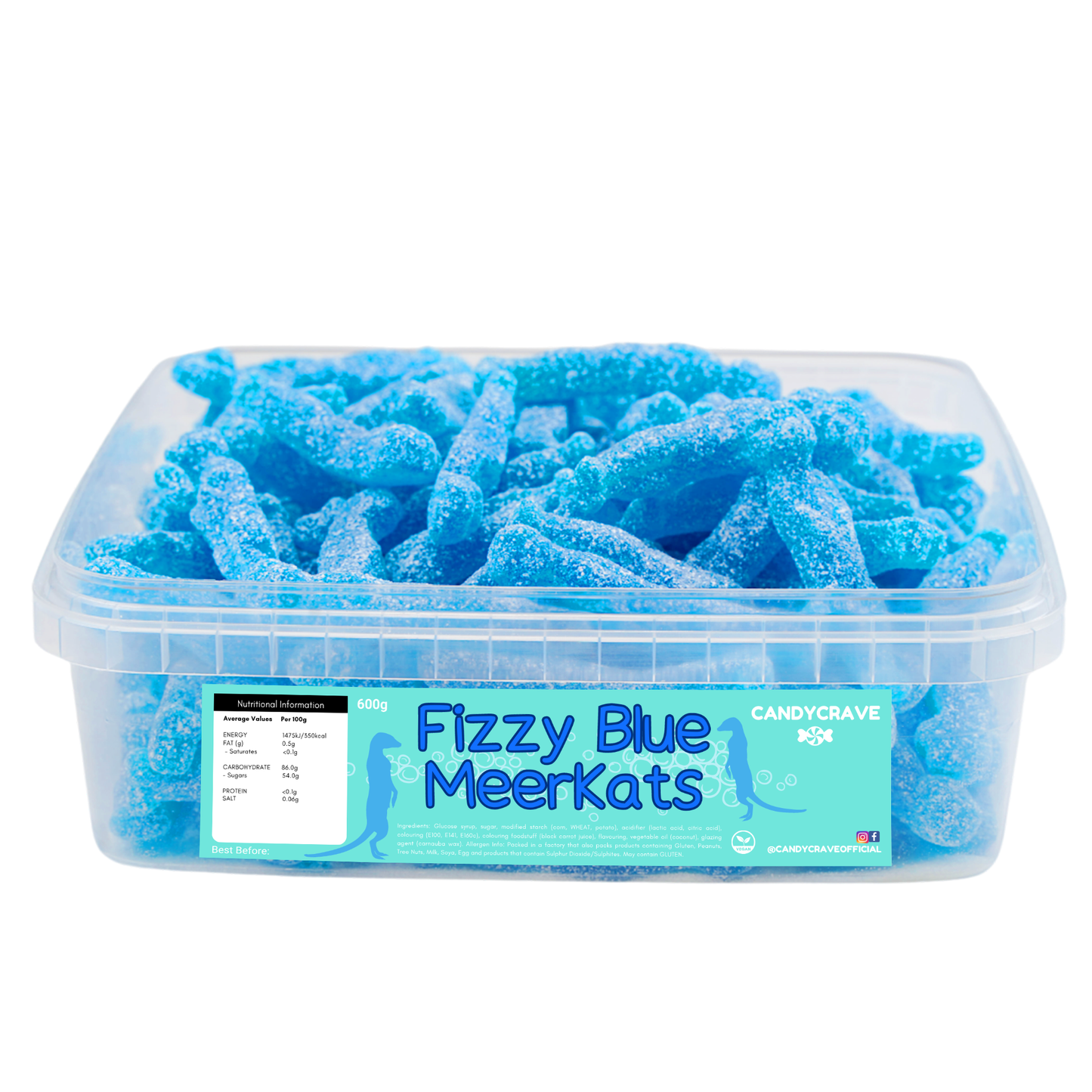 Fizzy 600g Tubs