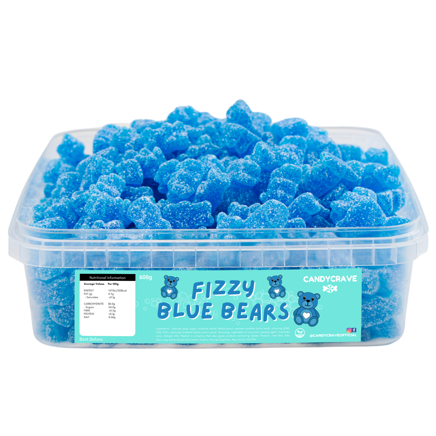 Fizzy 600g Tubs