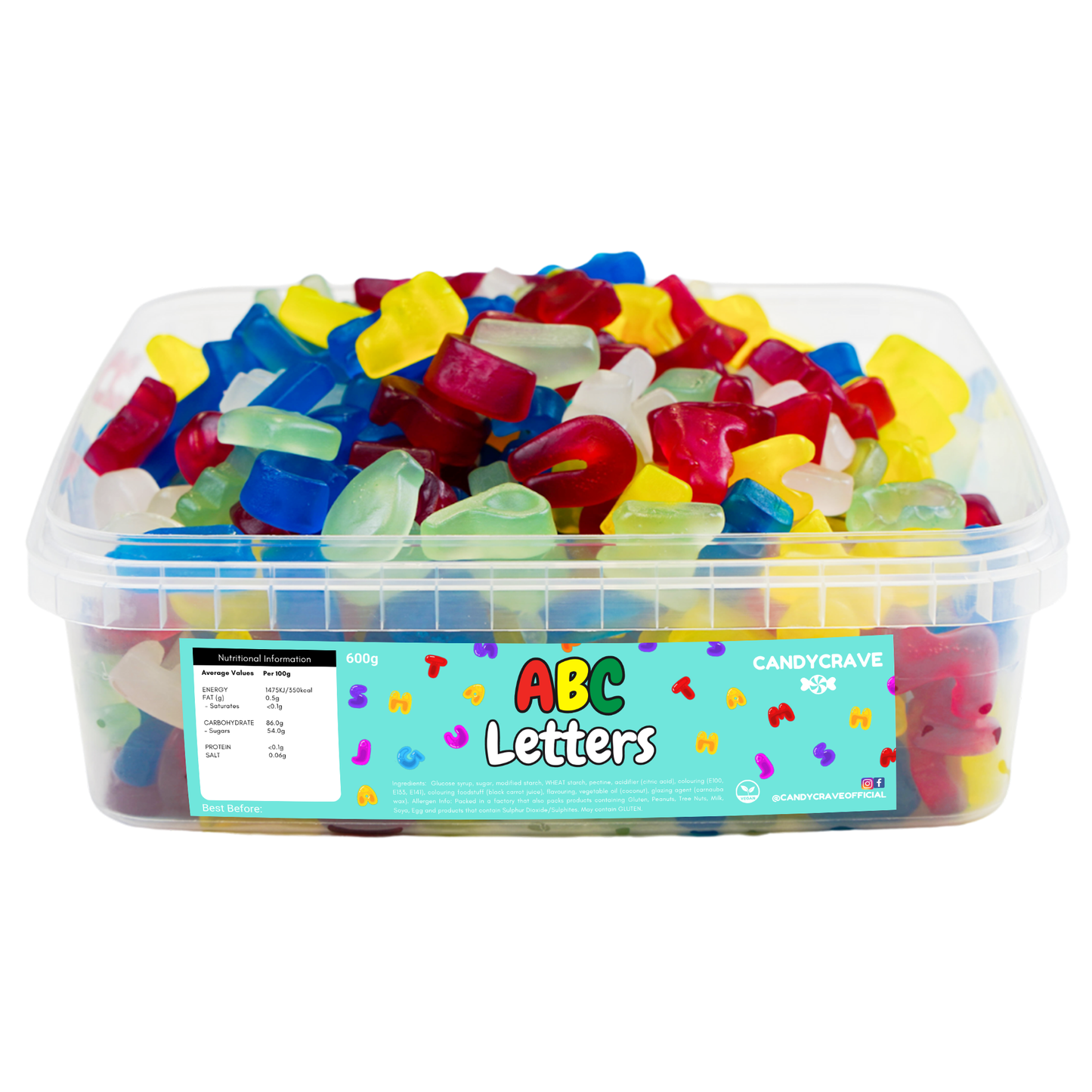 Jelly/Gummy 600g Tubs