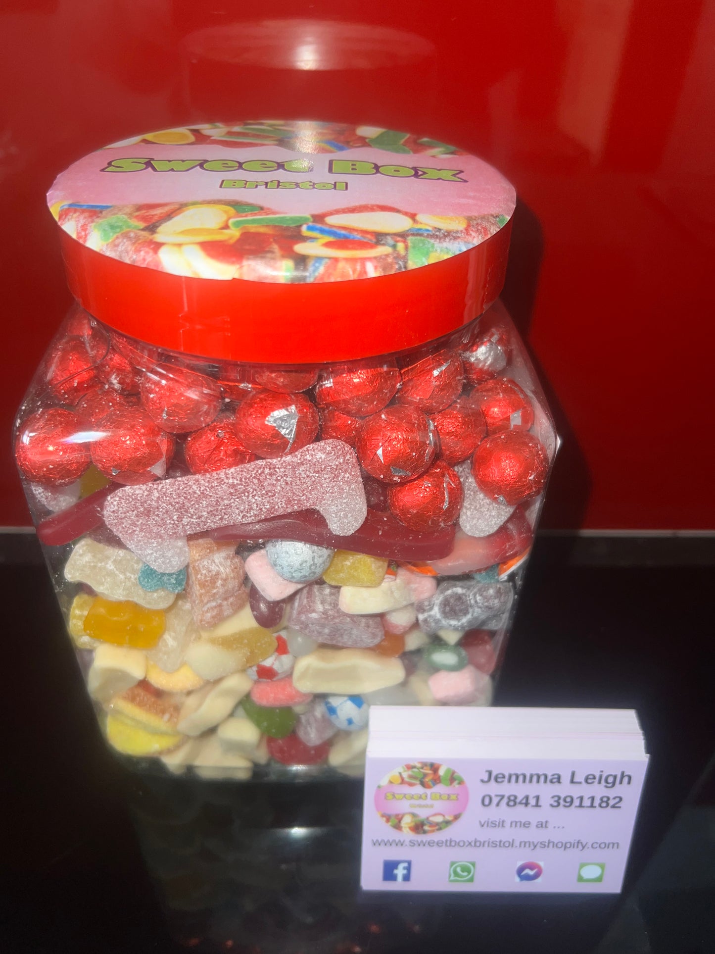 ‘Guess the number of sweets’ Game