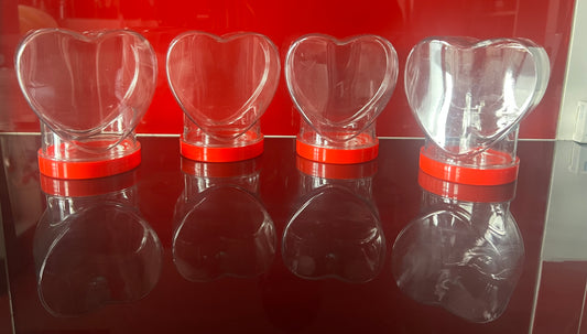 Heart Jars - filled