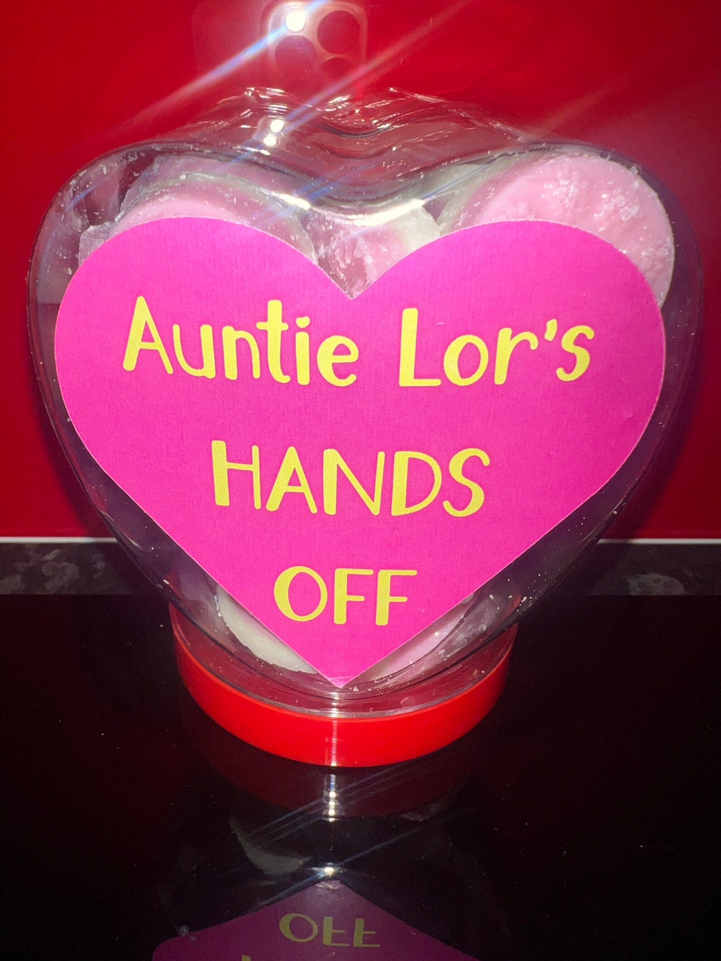 Heart Jars - filled